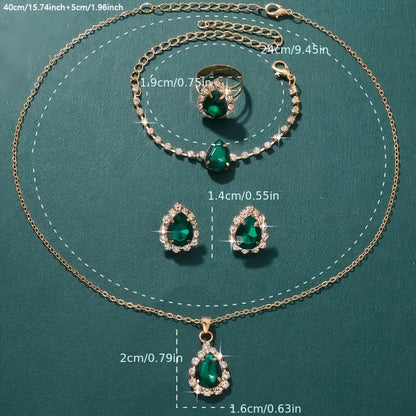 Elisandre Vermont Jewelry Set | Gold by Rose & Oliver - product image 4