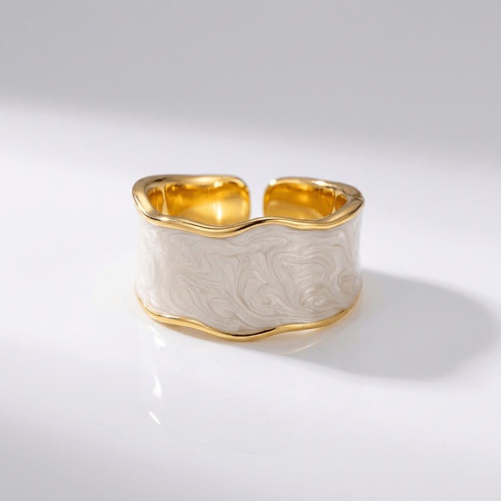 Handmade Art Vintage Ring - (Adjustable) by Rose & Oliver - product image 5