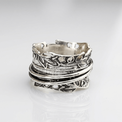 Silver Zirconia Layered Ring Set by Rose & Oliver - product image 1