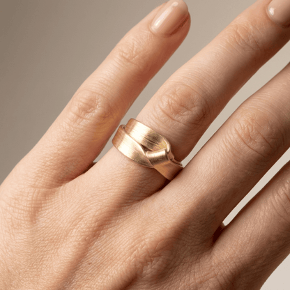 Gold Wrap Vintage Ring - (Adjustable) by Rose & Oliver - product image 2