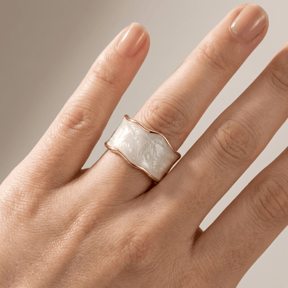 Handmade Art Vintage Ring - (Adjustable) by Rose & Oliver - product image 6