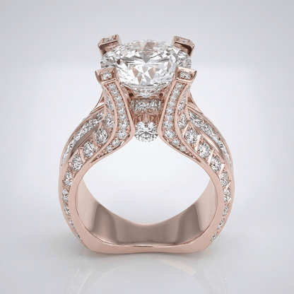 Silver Diamond Glamour Ring by Rose & Oliver - product image 3