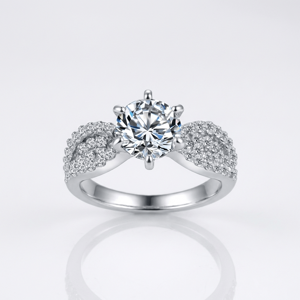 Rose Gold Diamond Legacy Ring by Rose & Oliver - product image 3