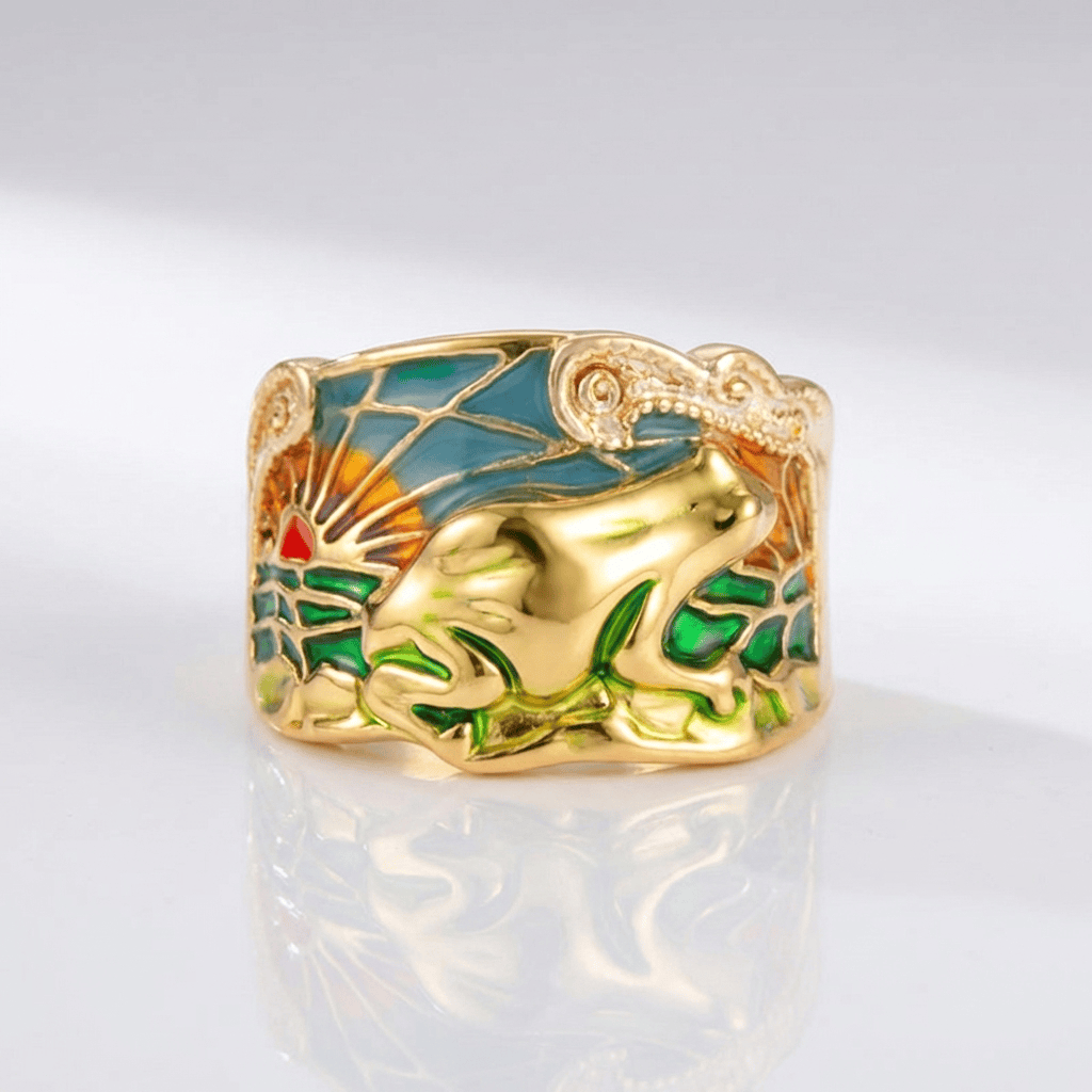 Rose Gold Timeless Ornate Ring by Rose & Oliver - product image 3