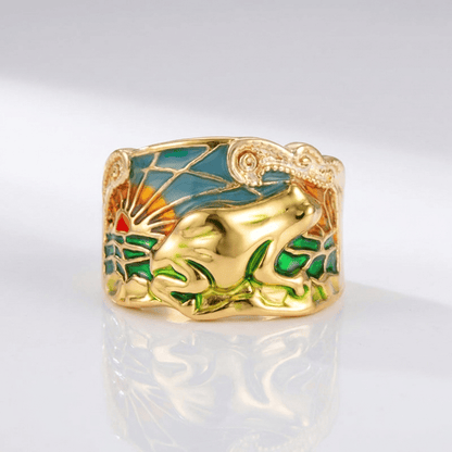 Rose Gold Timeless Ornate Ring by Rose & Oliver - product image 3
