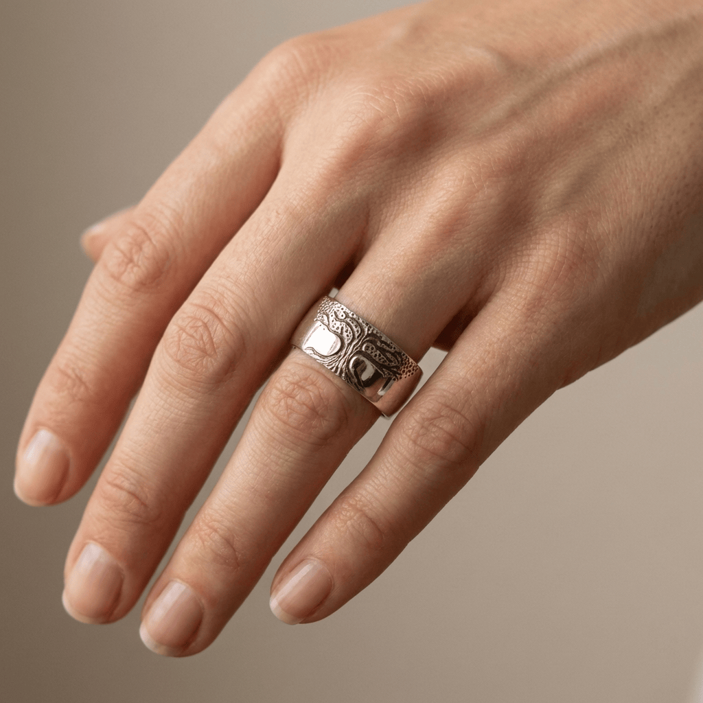Tree Of Life Ring by Rose & Oliver - product image 2