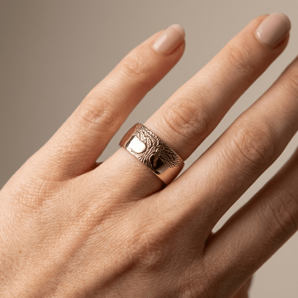 Tree Of Life Ring by Rose & Oliver - product image 4