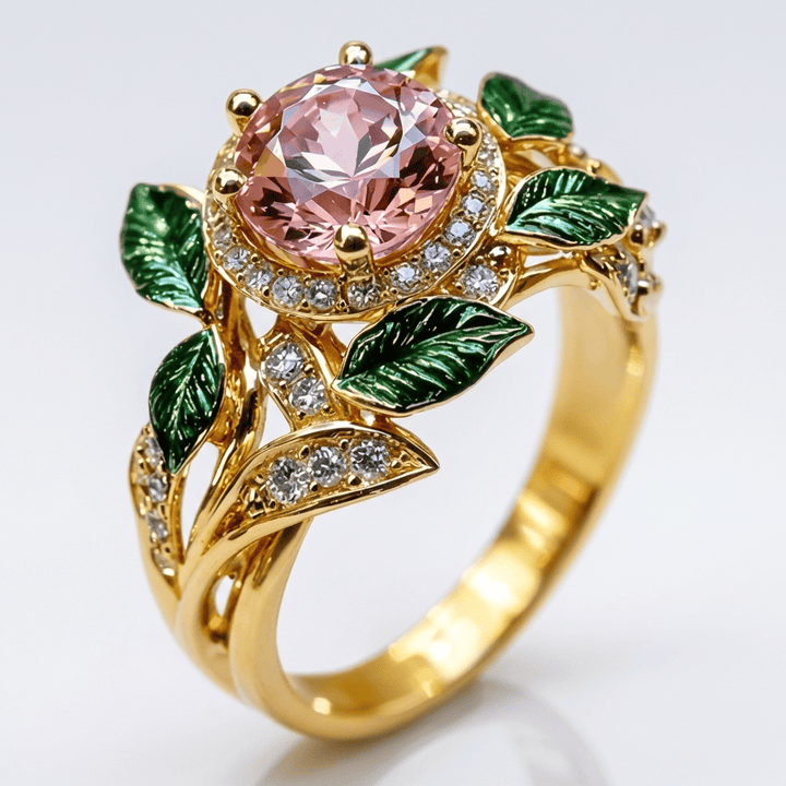 Gold Enchanted Garden Ring by Rose & Oliver - product image 1