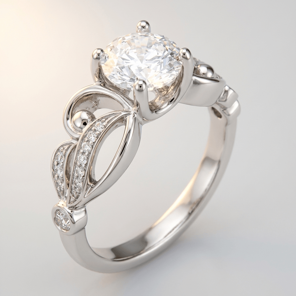 Silver Zirconia Infinity Love Ring by Rose & Oliver - product image 1