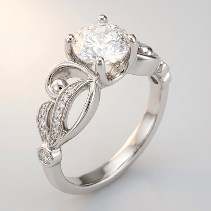 Silver Zirconia Infinity Love Ring by Rose & Oliver - product image 1