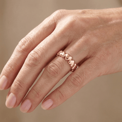 Heart Of Eternity Band Ring by Rose & Oliver - product image 4