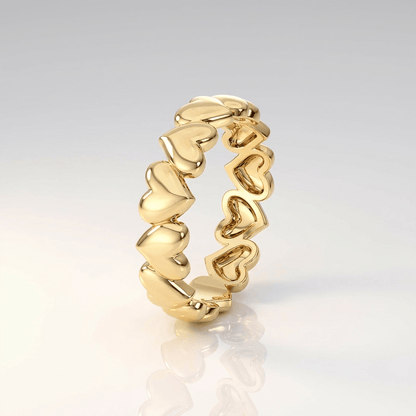 Heart Of Eternity Band Ring by Rose & Oliver - product image 5