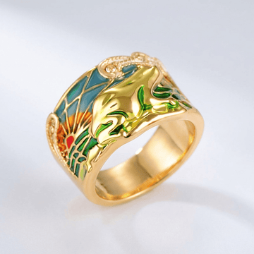 Rose Gold Timeless Ornate Ring by Rose & Oliver - product image 1