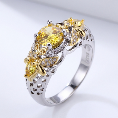 Gold Blossom Crown Ring by Rose & Oliver - product image 1