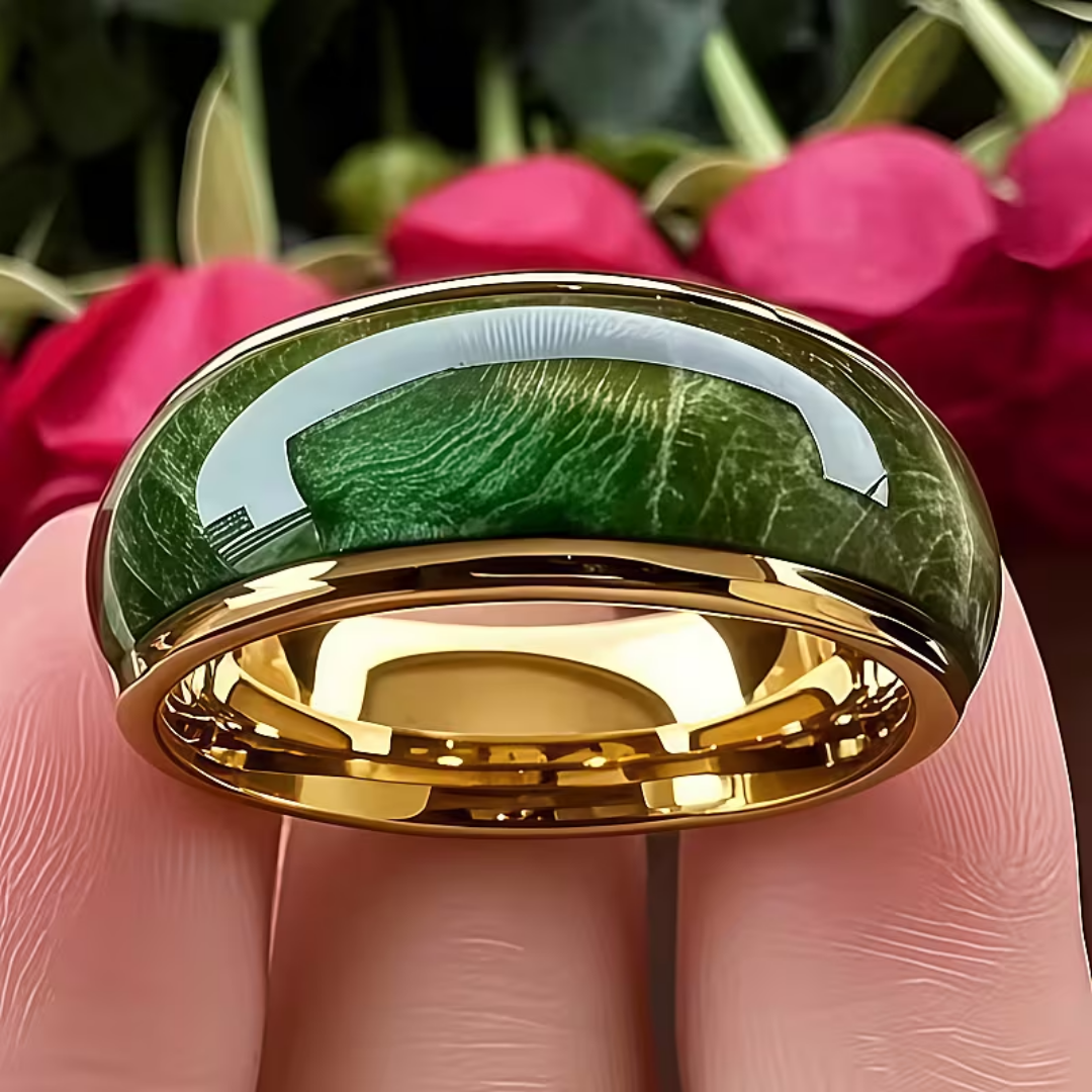 Emerald Crown Ring by Rose & Oliver - product image 1