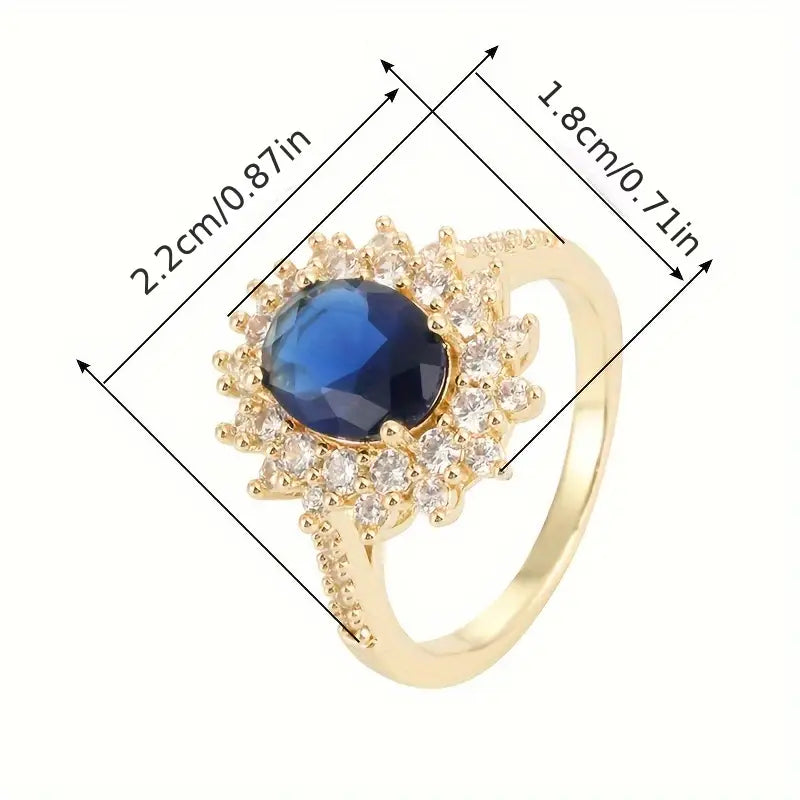 Vionne Saphirae Ring | Gold by Rose & Oliver - product image 5