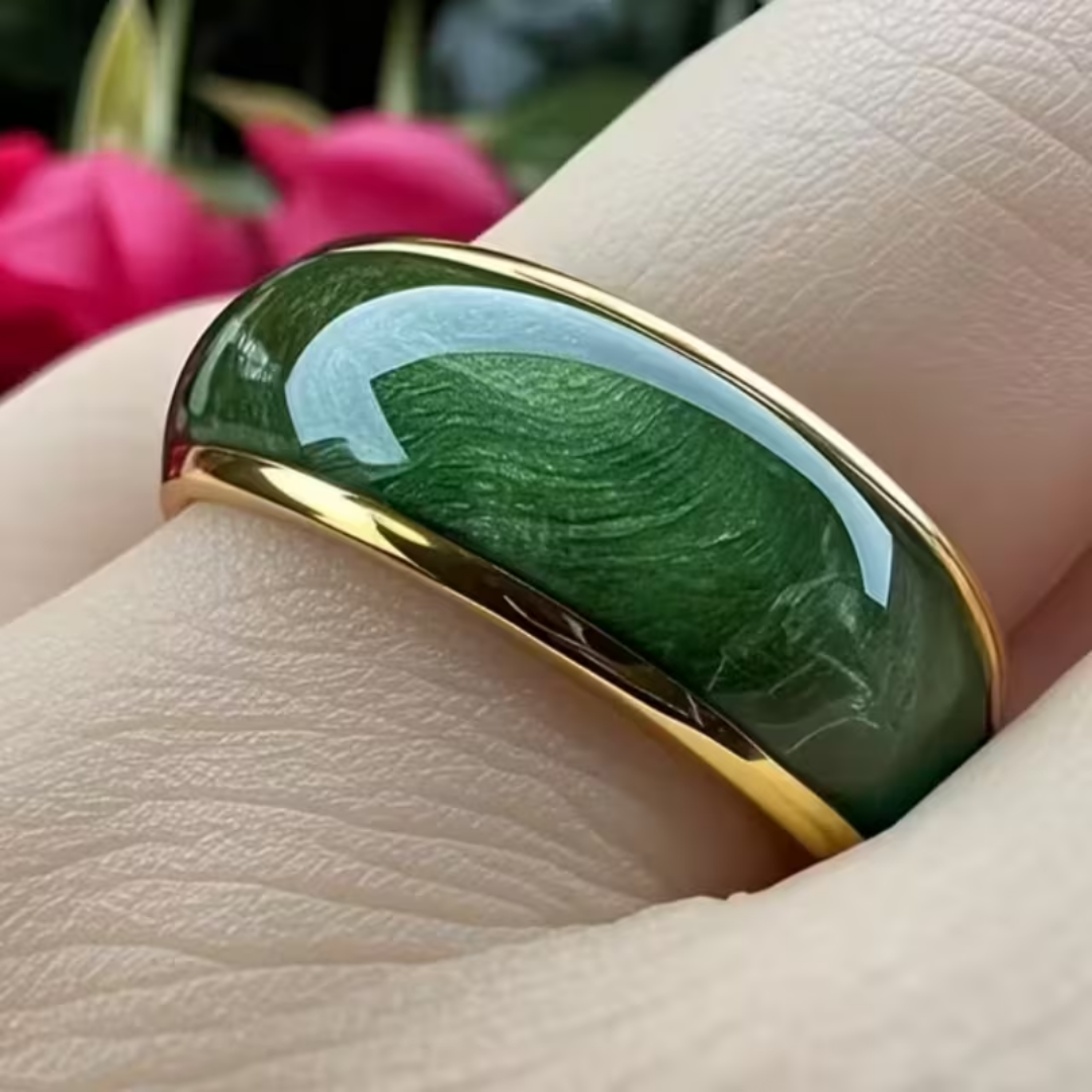 Emerald Crown Ring by Rose & Oliver - product image 2
