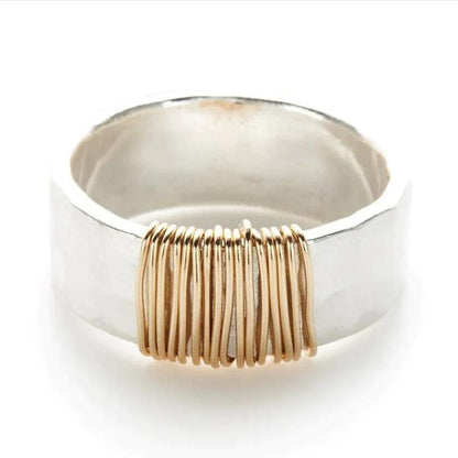Handmade Silver & Coil Ring by Rose & Oliver - product image 3