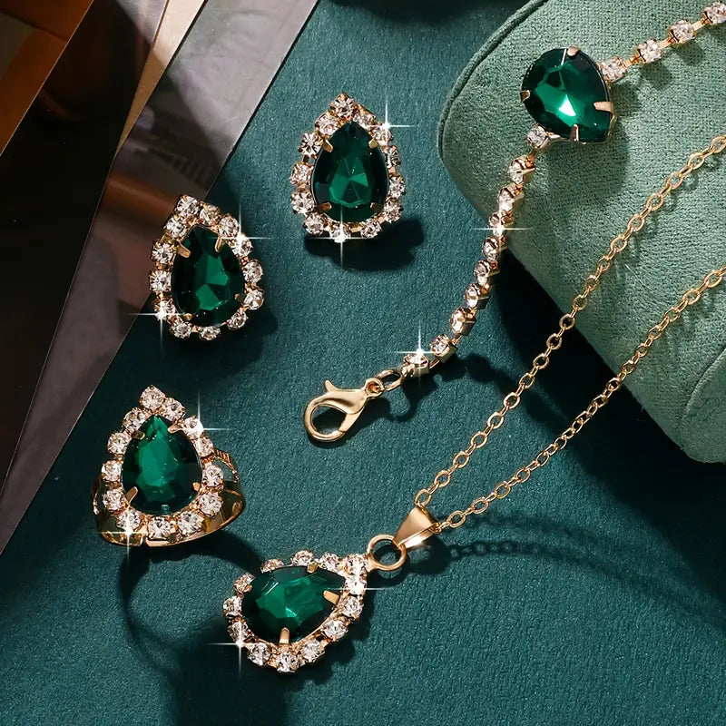 Elisandre Vermont Jewelry Set | Gold by Rose & Oliver - product image 3