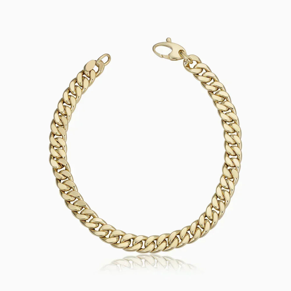 Estate™ | Gold Cuban Bracelet by Rose & Oliver - product image 1