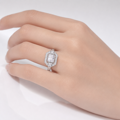 Diamond Square Vintage Ring by Rose & Oliver - product image 2