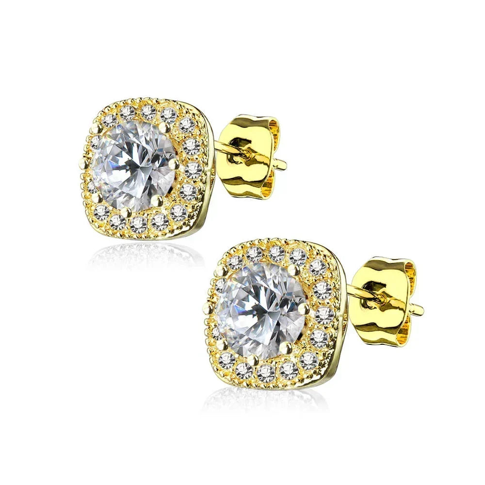 Glennis™ | Gold Elegant Earrings by Rose & Oliver - product image 1