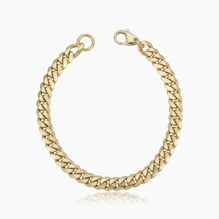 Estate Cuban Bracelet | Gold by Rose & Oliver - product image 1