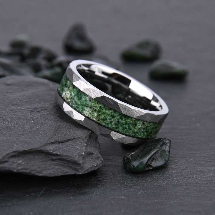 Evergreen Stone Ring by Rose & Oliver - product image 1