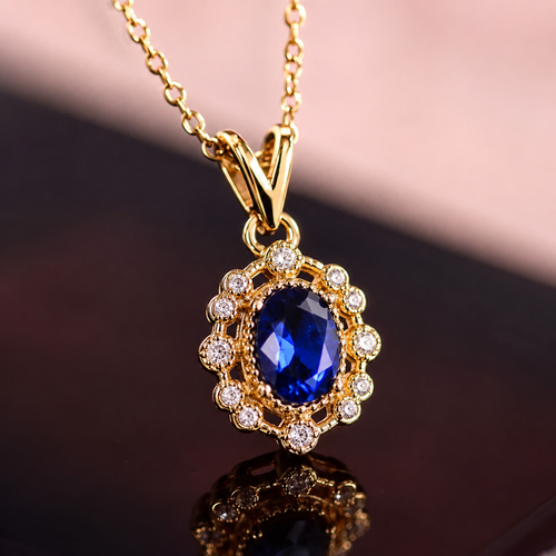 Kavella Noctazure Necklace by Rose & Oliver - product image 1