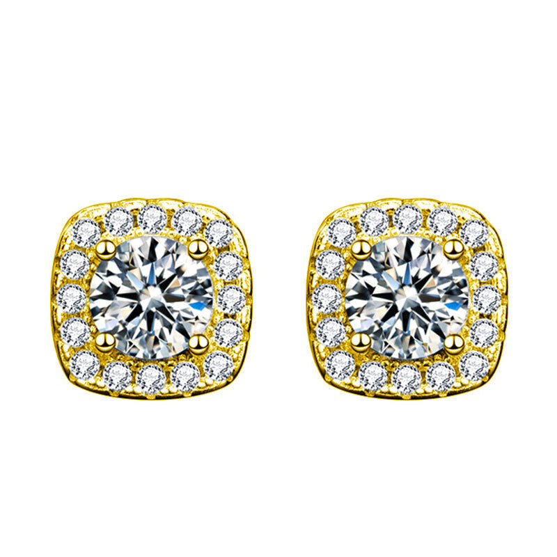 Glennis™ | Gold Elegant Earrings by Rose & Oliver - product image 2