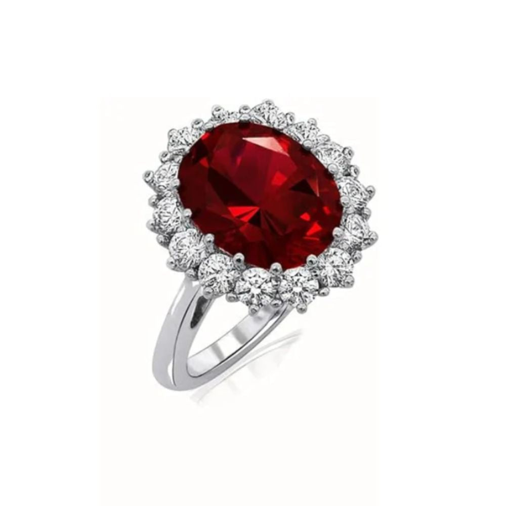 Scarlet Crown Ruby Ring by Rose & Oliver - product image 1