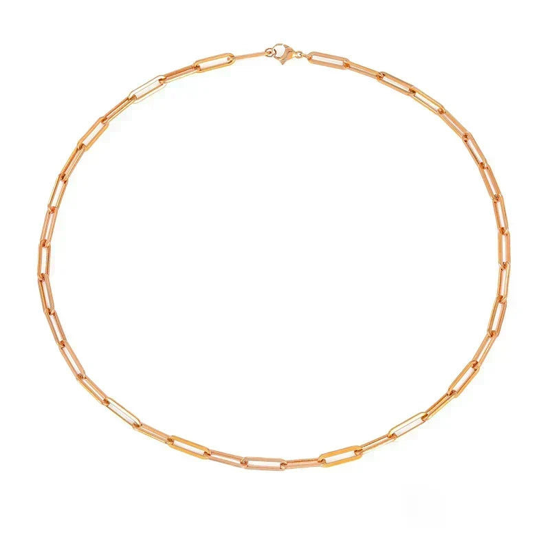 Archen™ | Gold Elegant Chain Necklace by Rose & Oliver - product image 3