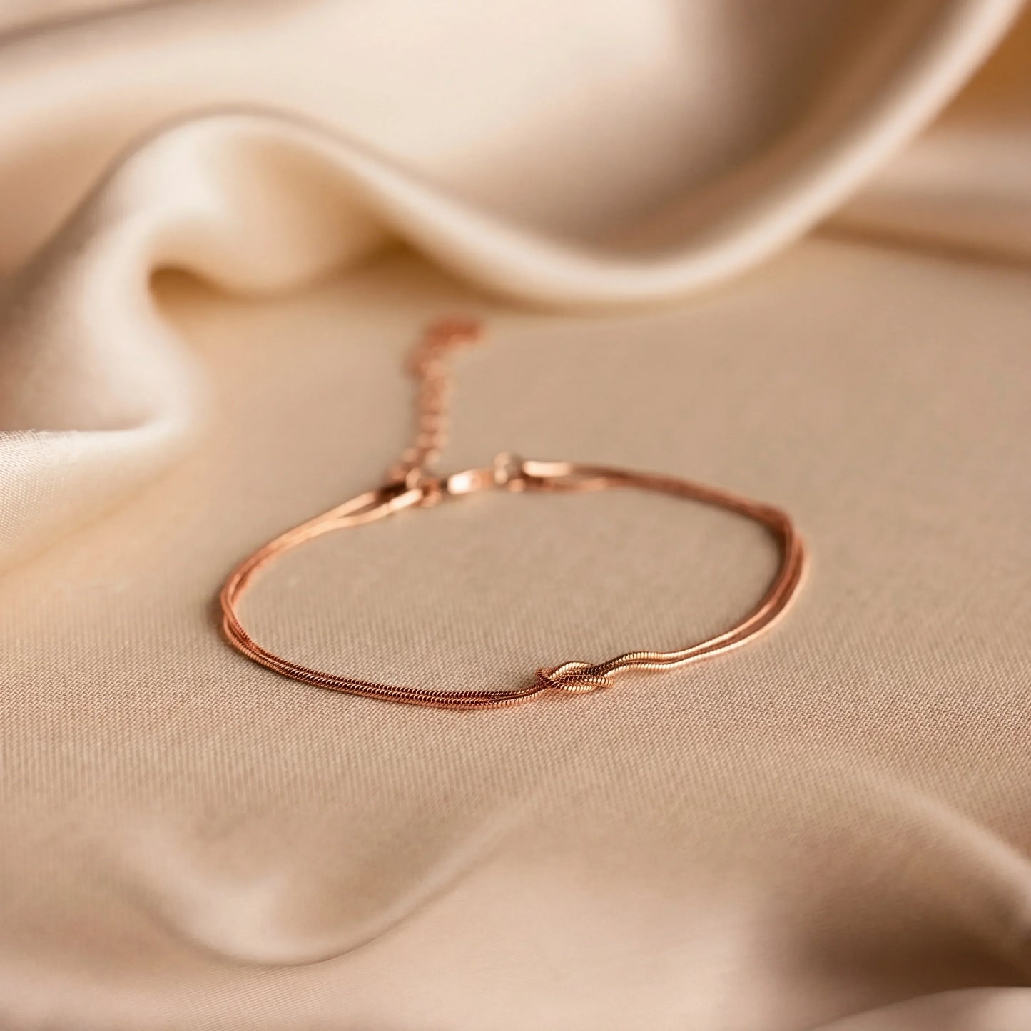Forever Knot Bracelet – Meaningful Gift for Couples, Best Friends & Family by Rose & Oliver - product image 9