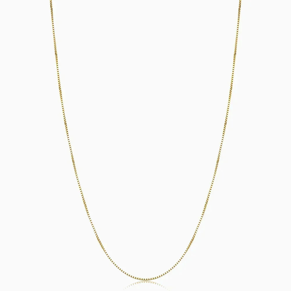Bodega™ | Gold Box Necklace by Rose & Oliver - product image 1