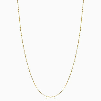 Bodega™ | Gold Box Necklace by Rose & Oliver - product image 1