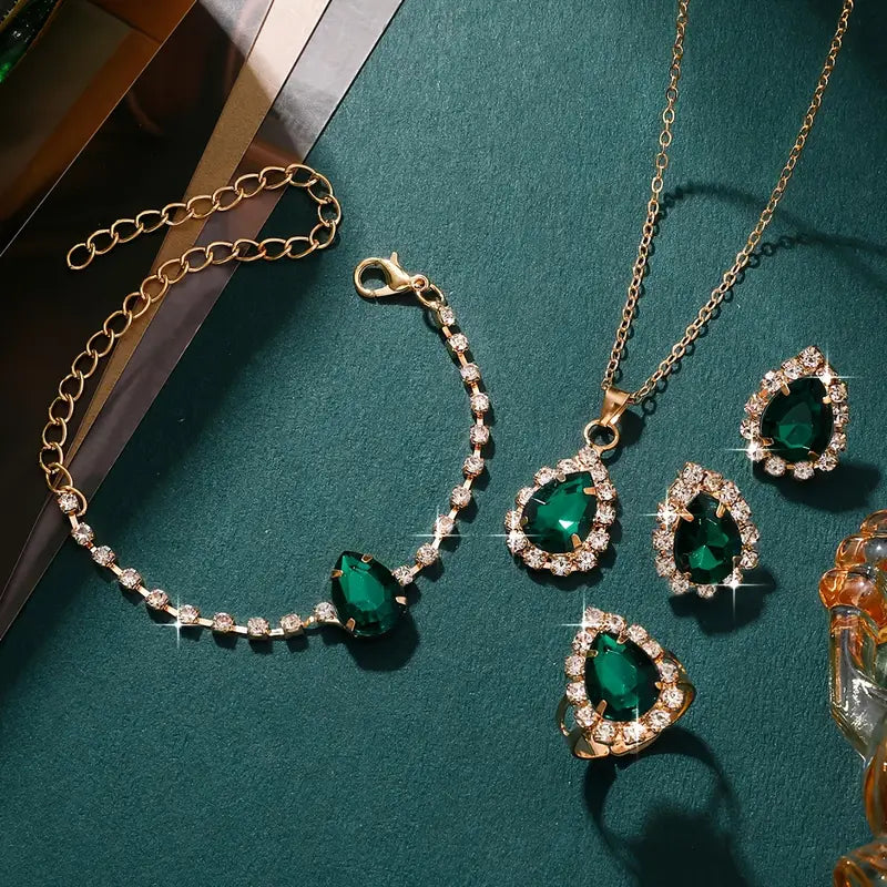 Elisandre Vermont Jewelry Set | Gold by Rose & Oliver - product image 2