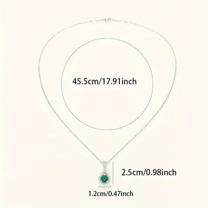Alindra Voselle Necklace | White Gold by Rose & Oliver - product image 4