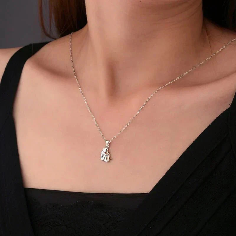 Wynter™ - Hug Pendant with Matching Earrings by Rose & Oliver - product image 3