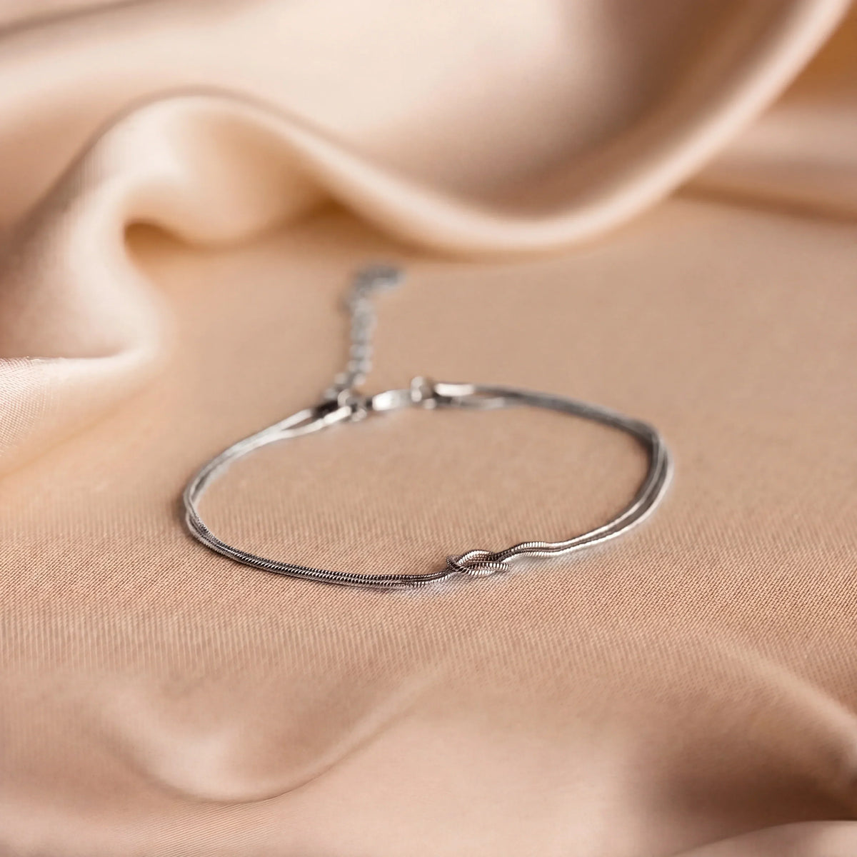 Forever Knot Bracelet – Meaningful Gift for Couples, Best Friends & Family by Rose & Oliver - product image 4