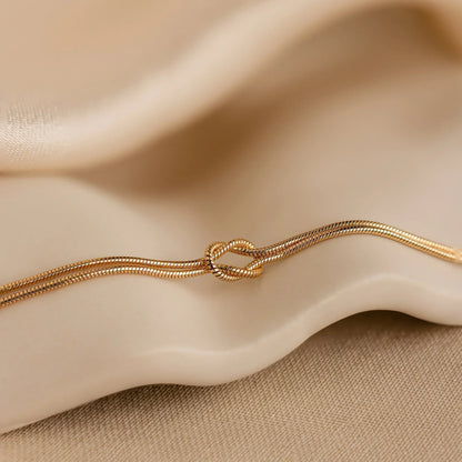 Forever Knot Bracelet – Meaningful Gift for Couples, Best Friends & Family by Rose & Oliver - product image 10