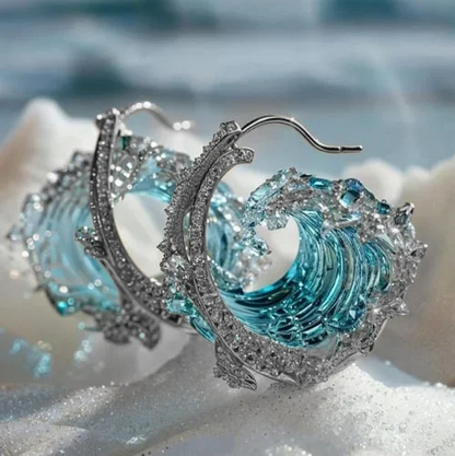 Ocean's Oath Earrings by Rose & Oliver - product image 2