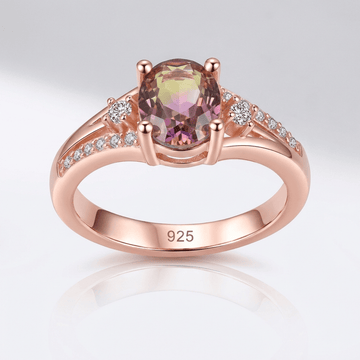 Mystic Topaz Rose Gold Ring by Rose & Oliver - product image 1